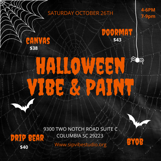 Saturday Oct 26th Vibe & Paint