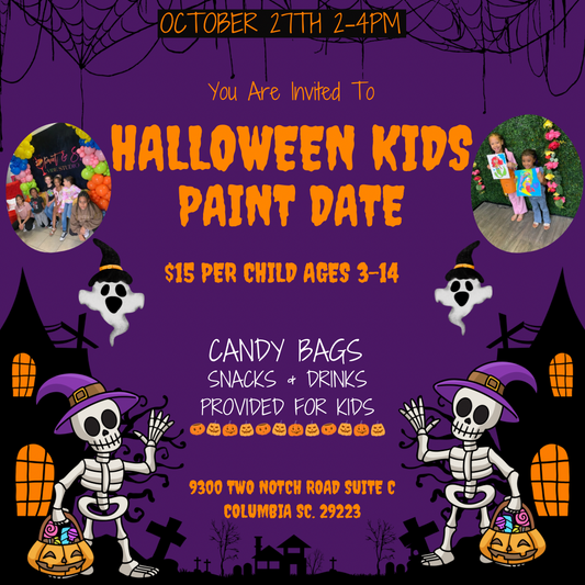 October 27th 2-4pm (Kids)