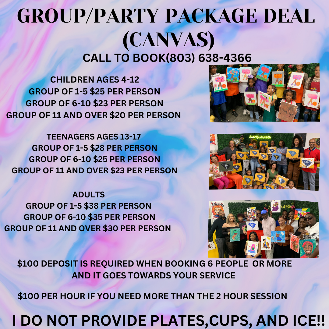 Group/Party Deposit Only